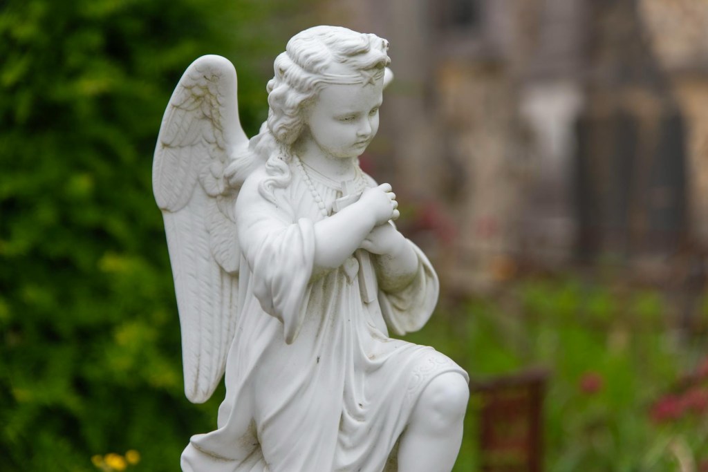 There is an&nbsp;angel